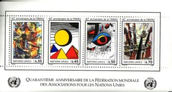 UNO Genf 0147 / 0150 (BL 4) ** - 1986